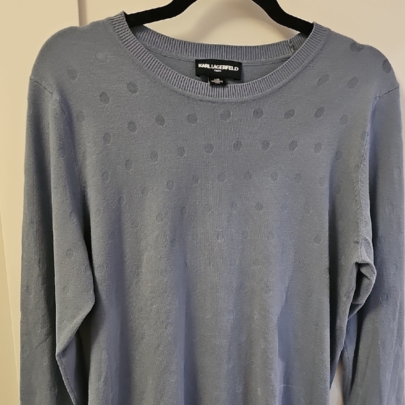 Karl Lagerfeld Sweaters - Karl Lagerfeld Blue Sweater Size L